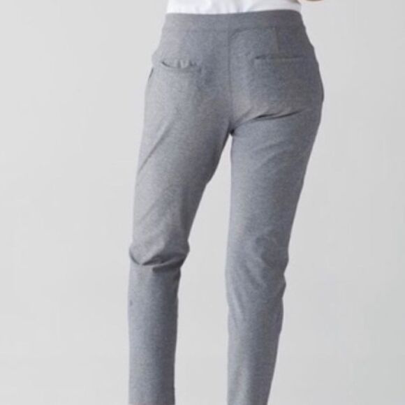 Lululemon grey Slim Heathered Slate Pants sweatpants - Picture 2 of 12